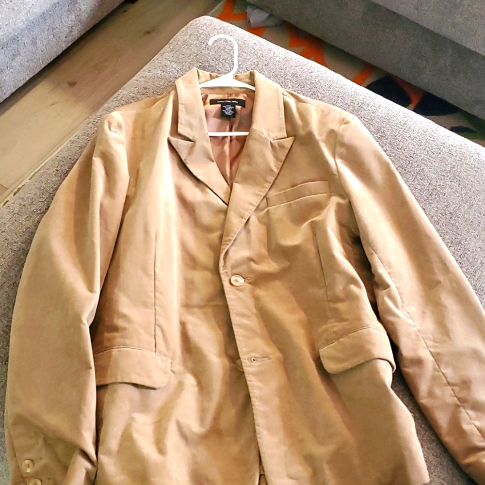 Calvin Klien Jeans Blazer, Tan XL
